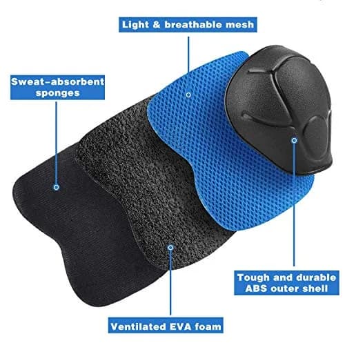 CKE Toddler Knee Pads and Elbow Pads with Wrist Guards for Kids,Blue S | Impact Protection Gear for Kids 3-8 thumbnail 2