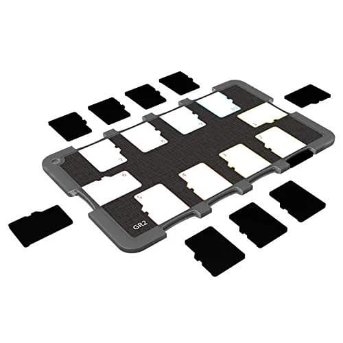 JJC 10-Slot Micro SD Card Holder Case | Ultra Slim Credit Card Size Lightweight Portable TF MSD Memory Card Storage thumbnail 8