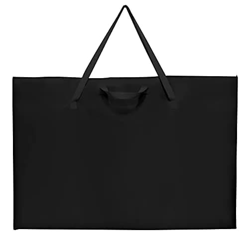 ZKOO Large Art Portfolio Bag 61 x 76 cm (24 x 36 Inch) | Waterproof Black Canvas Carrier Case thumbnail 9