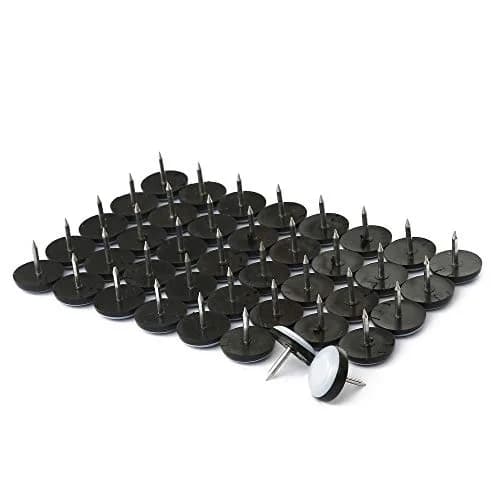 Furnigear Furniture Sliders for Carpet Surface | Heavy Duty PTFE Floor Protector (3/4" Nail, 40pcs) thumbnail 4
