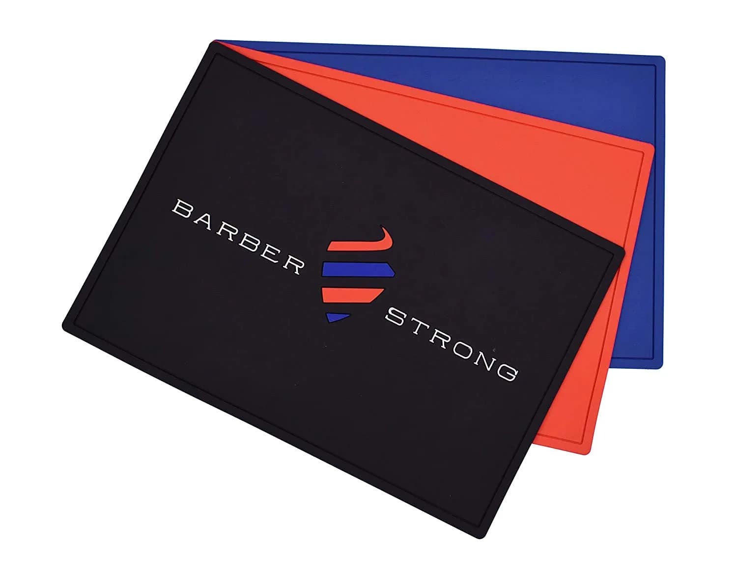 Barber Strong The Barber Mat 19" x 13" Blue | Professional Salon & Spa Workstation Mat - view 6