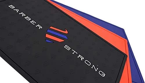 Barber Strong The Barber Mat 19" x 13" Blue | Professional Salon & Spa Workstation Mat thumbnail 7