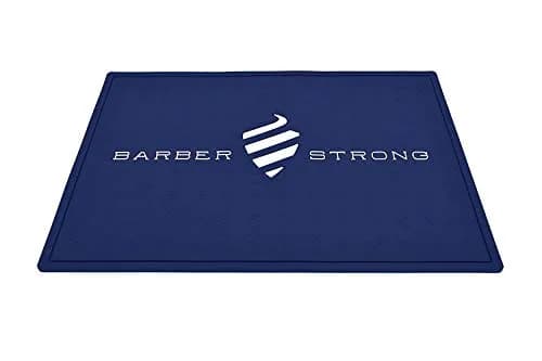 Barber Strong The Barber Mat 19" x 13" Blue | Professional Salon & Spa Workstation Mat thumbnail 2