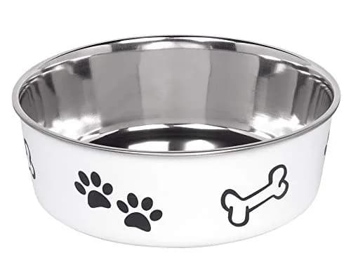 Nobby Fusion Stainless Steel Dog Bowl 20 cm 1.80 litres | Non-slip, Dishwasher Safe thumbnail 1