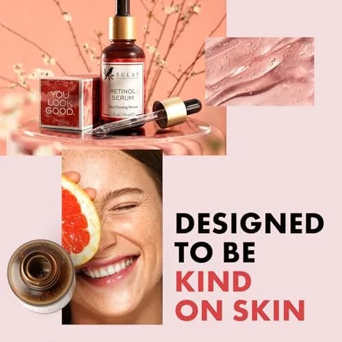 Eclat Skincare Renewing Retinol Serum 30ml (1 Fl Oz) | Anti-Aging Face Serum with Hyaluronic Acid & Aloe Vera thumbnail 8