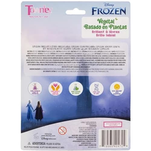 Townley Girl Disney Frozen Lip Gloss Set 7-Piece 0.21 Fl Oz (Pack of 1) | Plant-Based Vegan Formula thumbnail 9