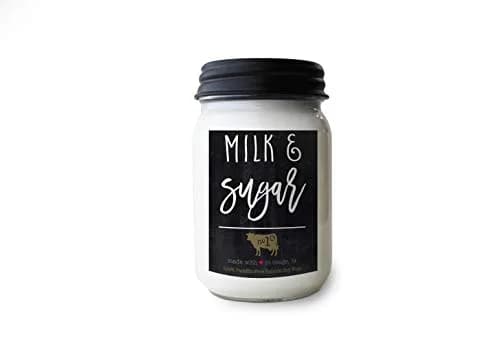 Milkhouse Candle Company Milk & Sugar Soy Scented Candle 340g (12 Oz) | Farmhouse Collection Jar Candle with 70+ Hour Burn Time thumbnail 1