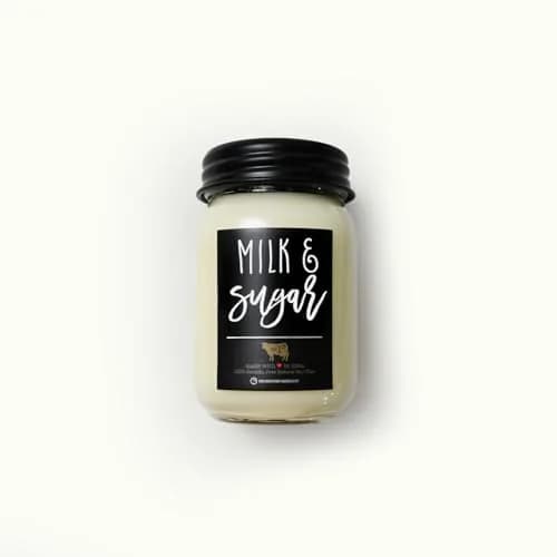 Milkhouse Candle Company Milk & Sugar Soy Scented Candle 340g (12 Oz) | Farmhouse Collection Jar Candle with 70+ Hour Burn Time thumbnail 3