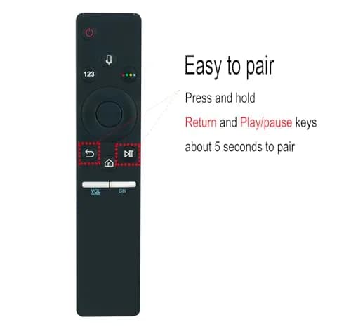 AULCMEET BN59-01292A Voice Remote Replacement for Samsung Smart TV | Voice Search Enabled thumbnail 5