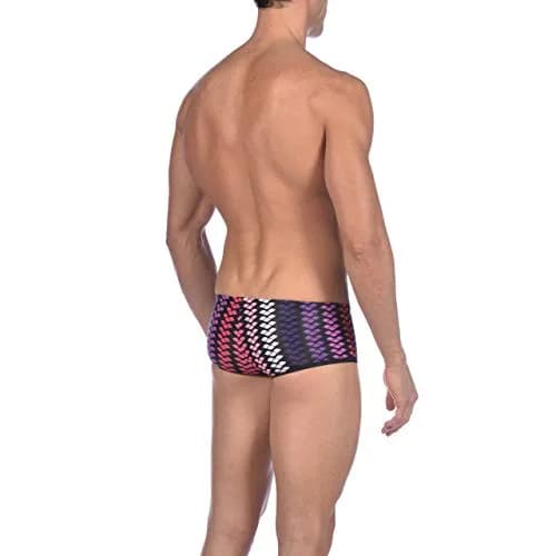 ARENA The One Logo Stripe Low Waist Maxlife Swim Short Swimsuit | Chlorine-Resistant, Athletic Fit, 34 thumbnail 5