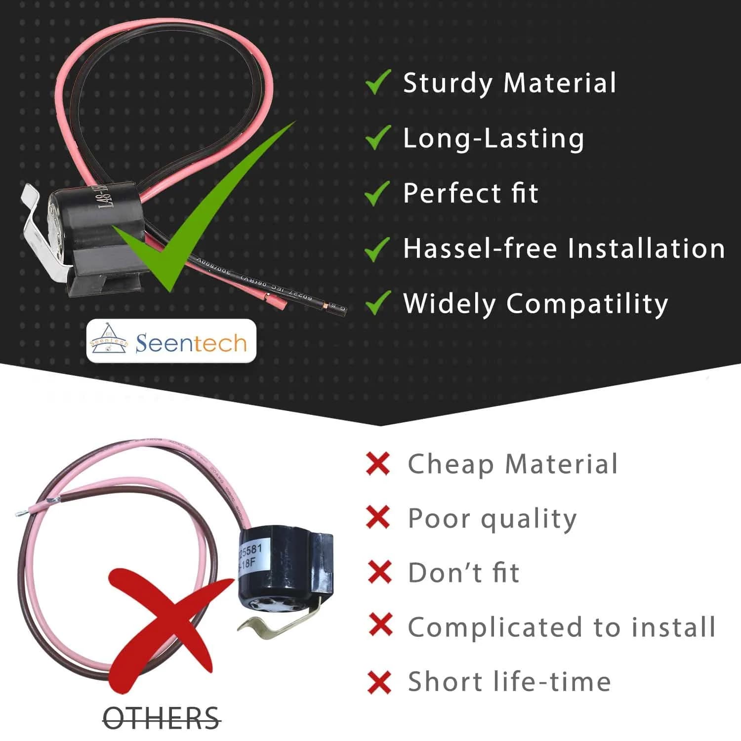 Seentech W10225581 Refrigerator Defrost Thermostat | Refrigerator Thermostat for Indian Kitchens - view 6