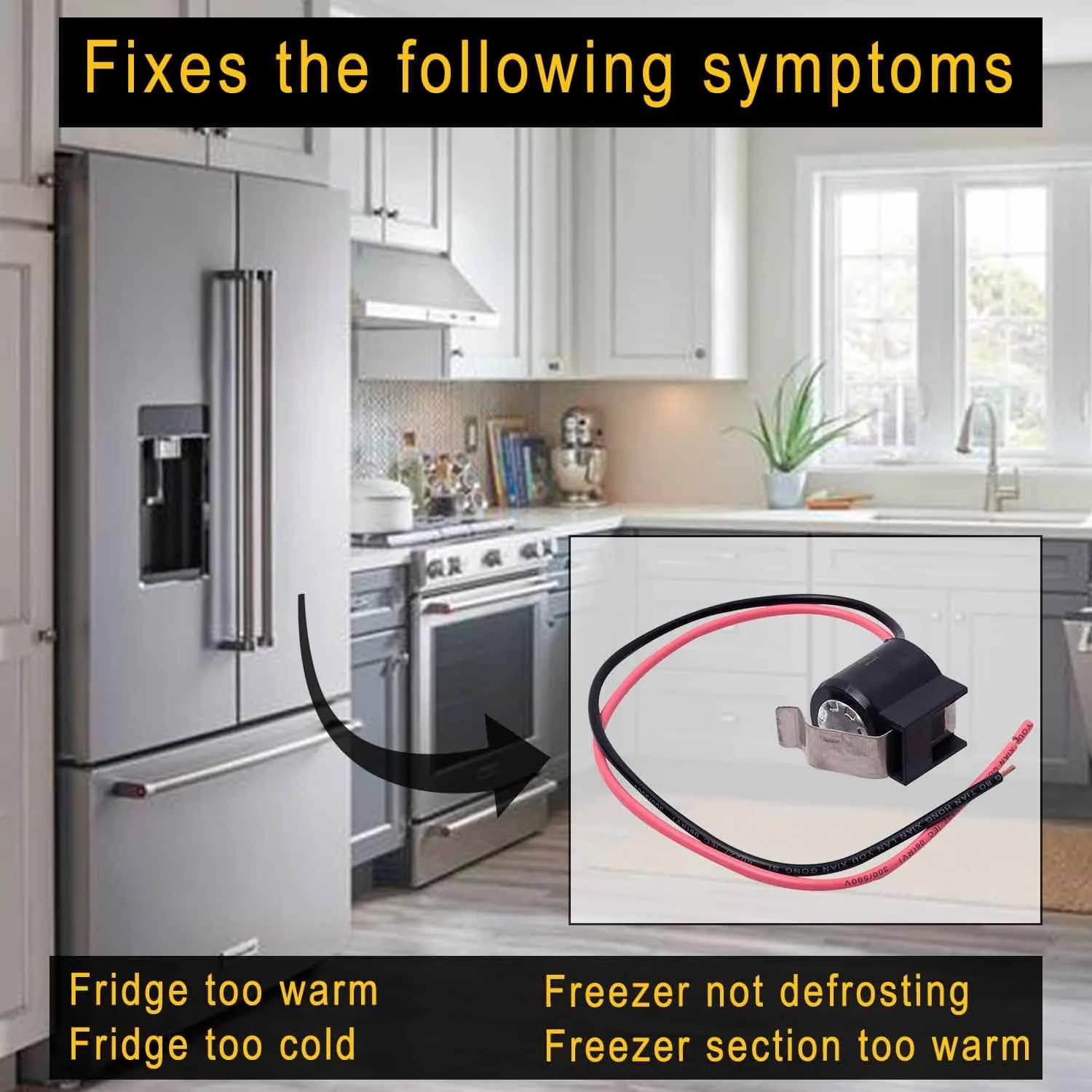 Seentech W10225581 Refrigerator Defrost Thermostat | Refrigerator Thermostat for Indian Kitchens - view 7