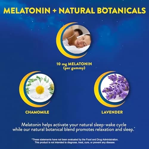 MidNite Deep Sleep Extra Strength, 10 mg Melatonin Gummies | Supports Restful Sleep & Circadian Rhythm (70-120 chars) thumbnail 4