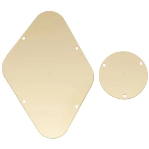 Musiclily Pro LP Control BackPlate and Switch Plate Cavity Cover 1Ply Cream | For China Made Epiphone LP Standard Guitar thumbnail 3