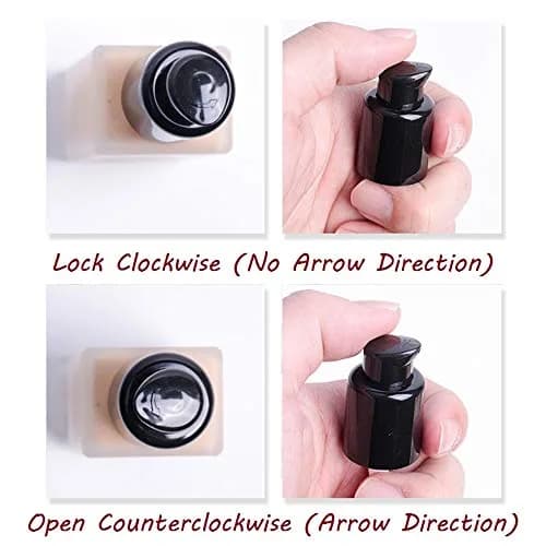 MORICHS Replacement Foundation Pump for MAC Studio Fix Fluid Foundation, Black (2-Pack) thumbnail 5