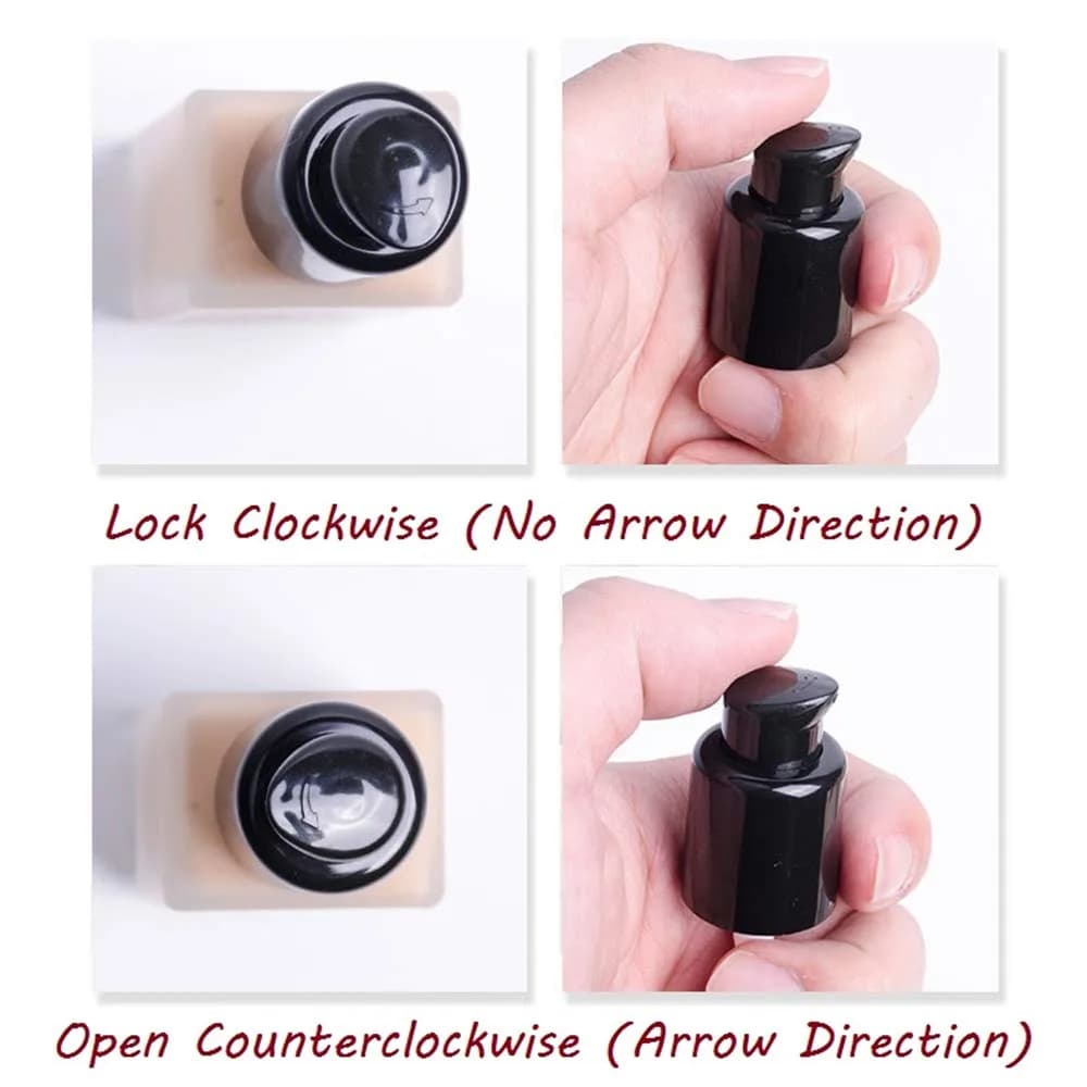 MORICHS Replacement Foundation Pump for MAC Studio Fix Fluid Foundation, Black (2-Pack) - view 5