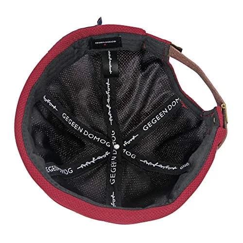 jerague Beanie Hat Adjustable Leather Buckle Vintage Style 21.6-23.6" | Breathable & Foldable thumbnail 2