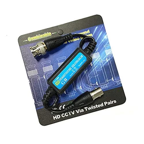 XENOCAM HD-TVI/HD-CVI/AHD/Analog CVBS Passive Coaxial Video Ground Loop Isolator Built-in Video Balun for CCTV Cameras 25cm (0.82ft) | Eliminates Picture Tearing thumbnail 5