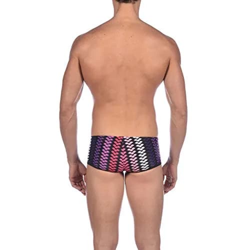 ARENA The One Logo Stripe Low Waist Maxlife Swim Short Swimsuit | Chlorine-Resistant, 36 thumbnail 6