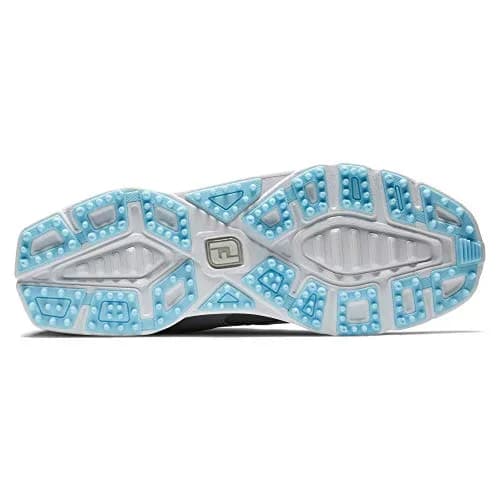 FootJoy Women's Pro/SL Golf Shoes Athletic Shoe, Grey/ Light Blue, 5.5 M US | Waterproof, Stable & Comfortable thumbnail 4
