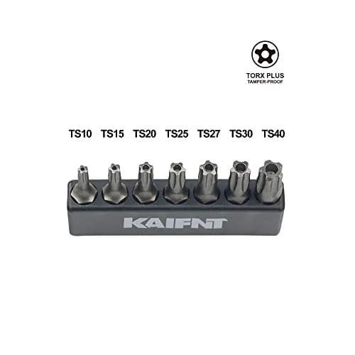 KAIFNT K001 Torx Plus 5-Point Security Bit Set 7-Piece | Tamper-Proof Fastener Drive Bit thumbnail 3