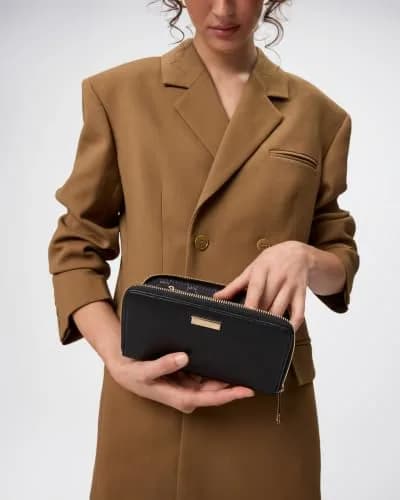 ALDO Ligosullo Women's Black Wallet | 19cm x 2cm x 11cm thumbnail 5