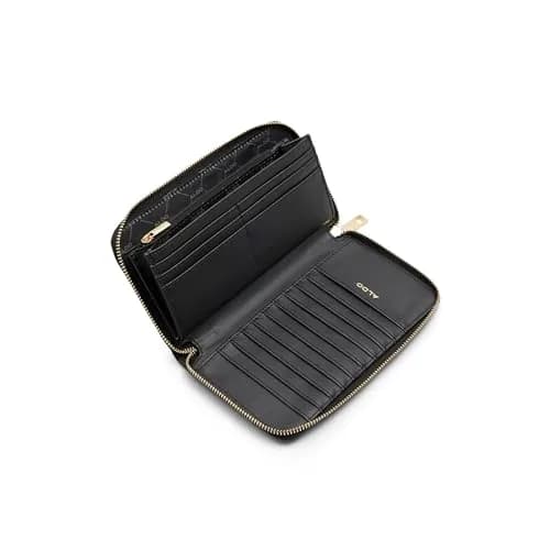 ALDO Ligosullo Women's Black Wallet | 19cm x 2cm x 11cm thumbnail 2