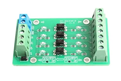 NOYITO 4-Channel Optocoupler Photoelectric Isolator Module Level Voltage Converter Module PLC Signal Converter PNP NPN to PNP (5V to 24V) | Signal Level Conversion thumbnail 3
