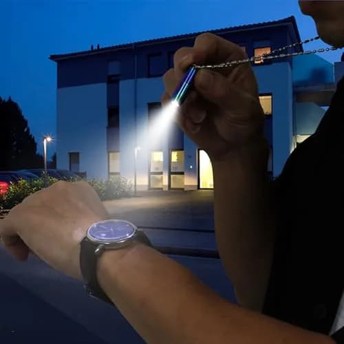 Nitefox E1 Keychain Flashlight Stainless Steel 1.3-inch | Ultra-Compact Bright LED Torch for EDC thumbnail 4