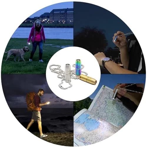 Nitefox E1 Keychain Flashlight Stainless Steel 1.3-inch | Ultra-Compact Bright LED Torch for EDC thumbnail 5