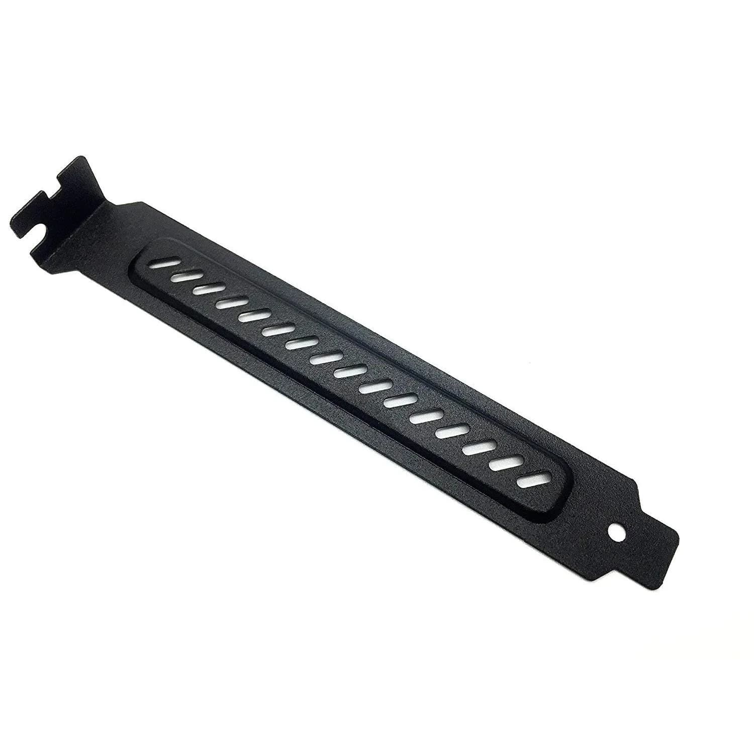 upHere Hard Steel Dust Filter Blanking Plate PCI Slot Cover 10 Pcs Black | Easy Install for Full Profile Cases - main product image