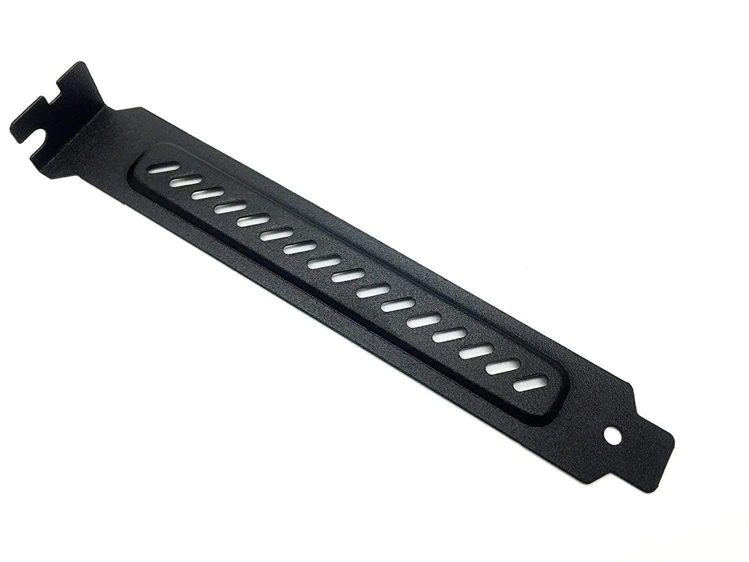 upHere Hard Steel Dust Filter Blanking Plate PCI Slot Cover 10 Pcs Black | Easy Install for Full Profile Cases