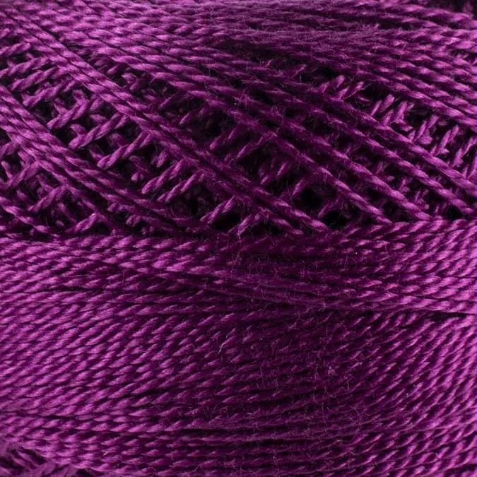 DMC Pearl Cotton Ball Size 8 87yd Dark Fuchsia | 8 Thread, Cotton, Hand & Machine Sewing thumbnail 3