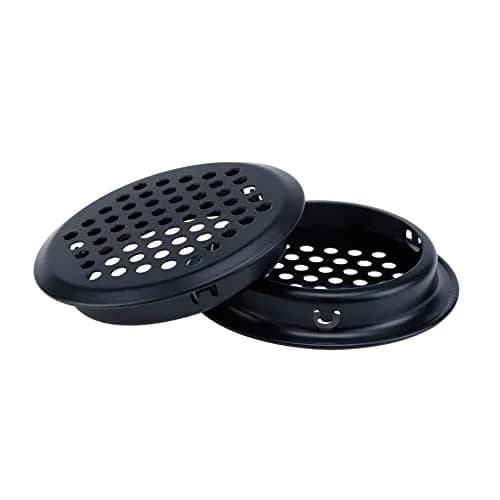 MY MIRONEY Black Stainless Steel Circular Soffit Vents 53mm (2.1") Bottom Diameter | 10-Pack for Ventilation thumbnail 4