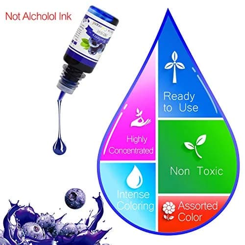 DecorRom Liquid Epoxy Resin Pigment 10ml (0.35 Fl Oz) Each | 18 Assorted Colors for Art & Jewelry thumbnail 6