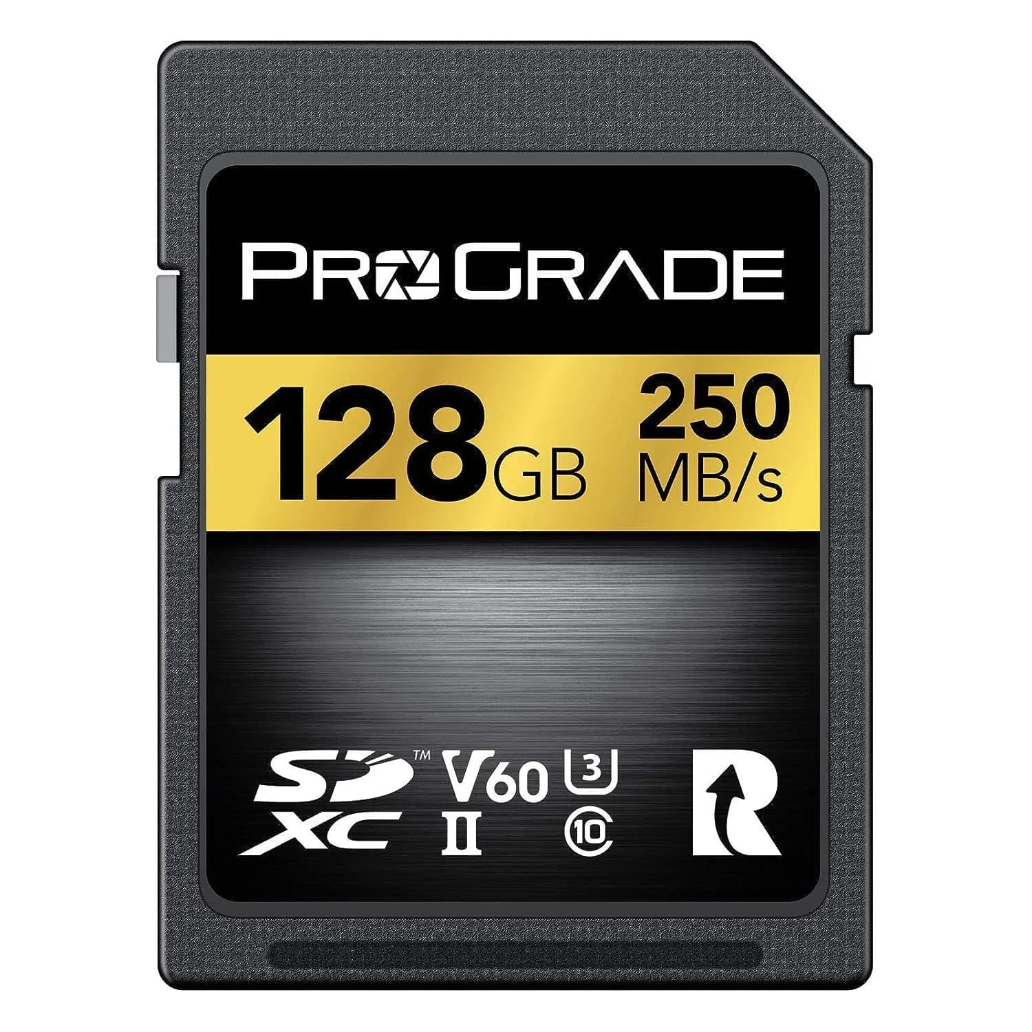 ProGrade Digital Gold SDXC UHS-II V60 Memory Card 256GB (256 GB) | Professional Speed for Content Creators — 128gb