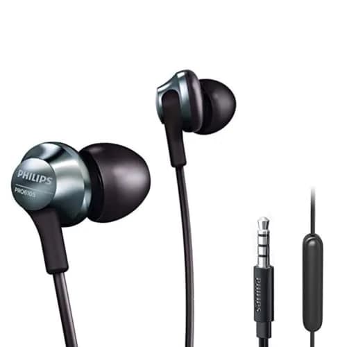 PHILIPS Pro Wired Earbuds with Microphone 8.6mm Hi-Res Audio | Comfortable & Durable thumbnail 1
