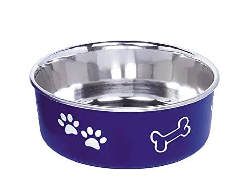 Nobby Fusion Stainless Steel Dog Bowl 16 cm | Non-Slip & Dishwasher Safe thumbnail 1