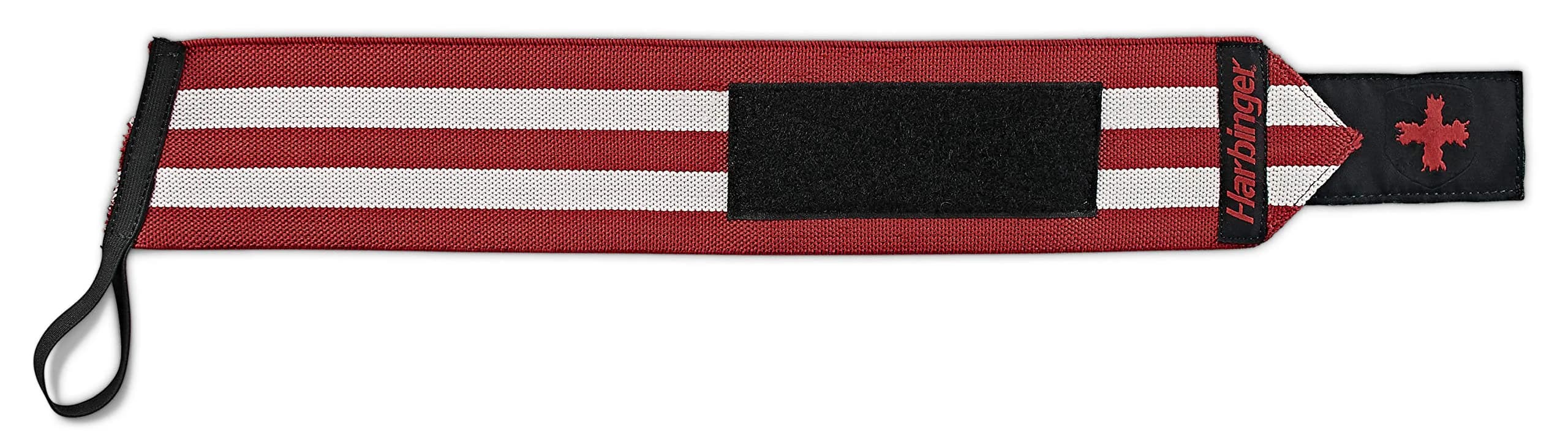 Harbinger Red Line 18-Inch Weightlifting Wrist Wraps (Pair) | Competition Grade Elastic for Maximum Stability - view 7