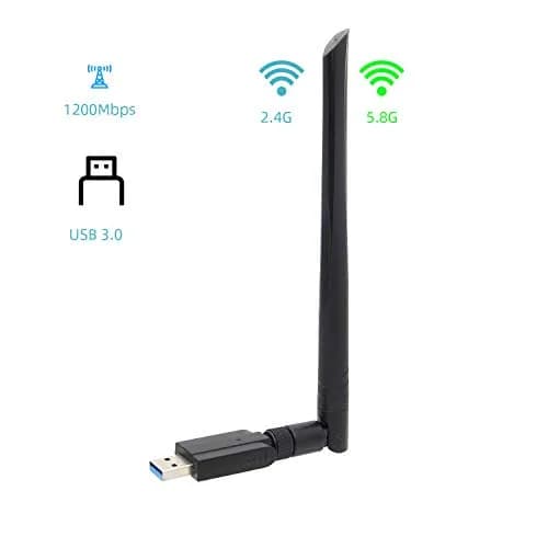 Geekworm Jetson Nano WiFi Adapter USB 3.0 Dual Band 1200Mbps Wireless Card | Realtek RTL8812BU Chipset thumbnail 2