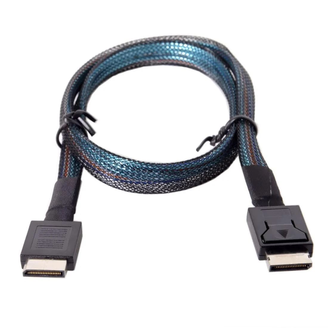 chenyang OCuLink SFF-8611 PCIe 4.0 Cable 50cm | 64Gbps Data Transfer for eGPU & SSD — 0.5M