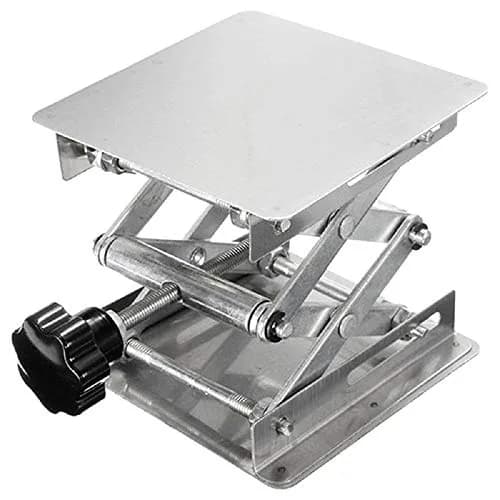 SUCOHANS 8" x 8" Stainless Steel Lab Jack Lift Stand Platform | 20cm x 20cm (8"x8") thumbnail 3