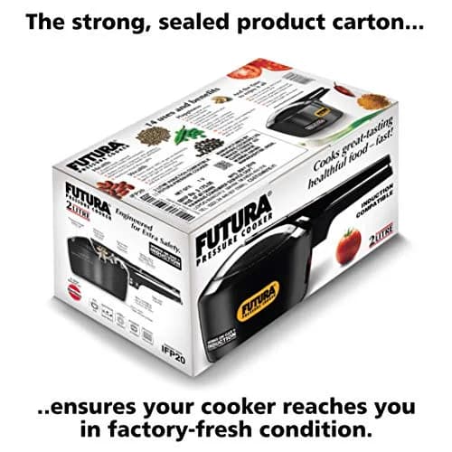 Hawkins Futura Pressure Cooker 2 Liter (67.6 Fl Oz) | Museum Displayed Design thumbnail 5