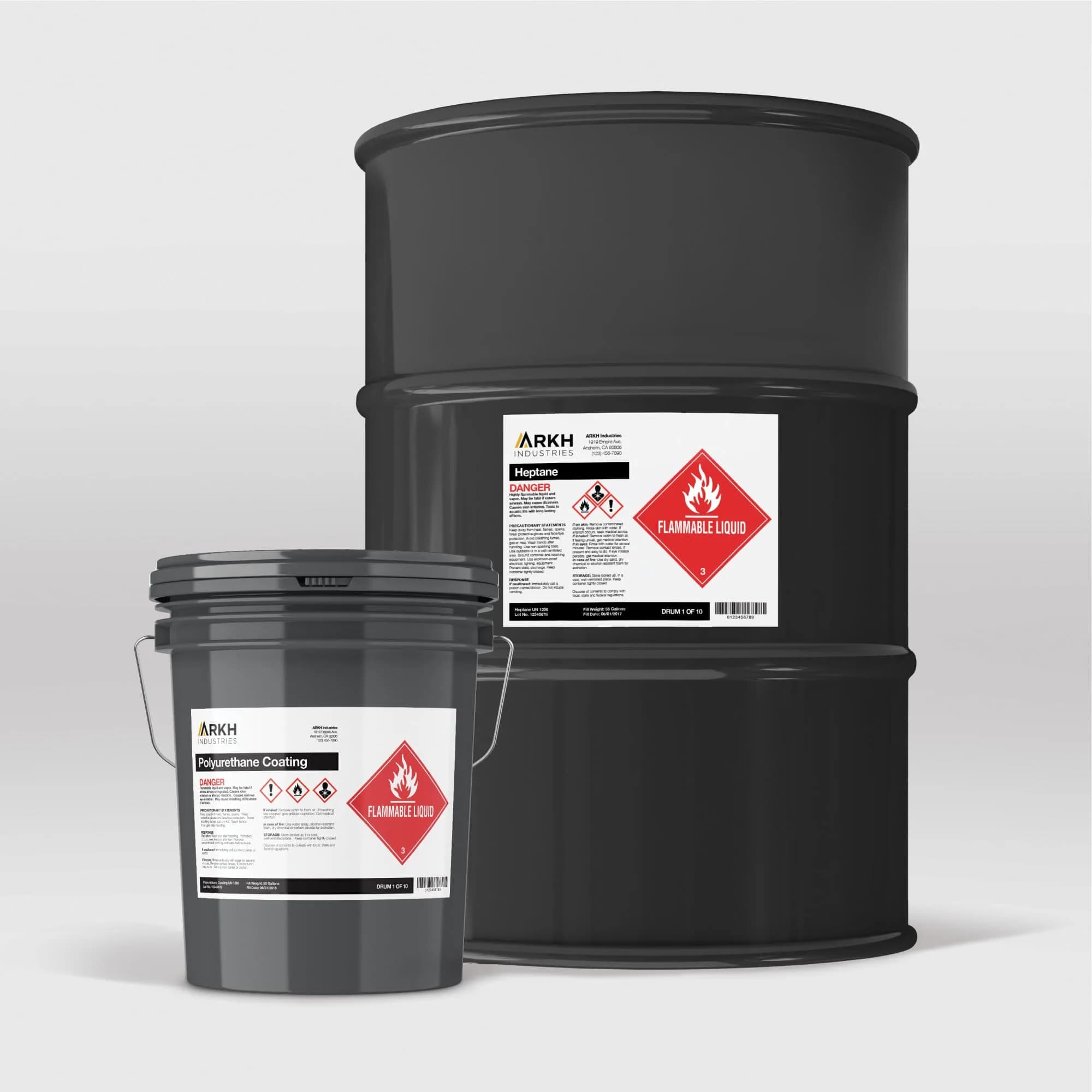 Avery UltraDuty GHS Chemical Labels 8.5 x 11 Inch, 250 Labels | Waterproof, UV Resistant, Chemical Resistant - view 8