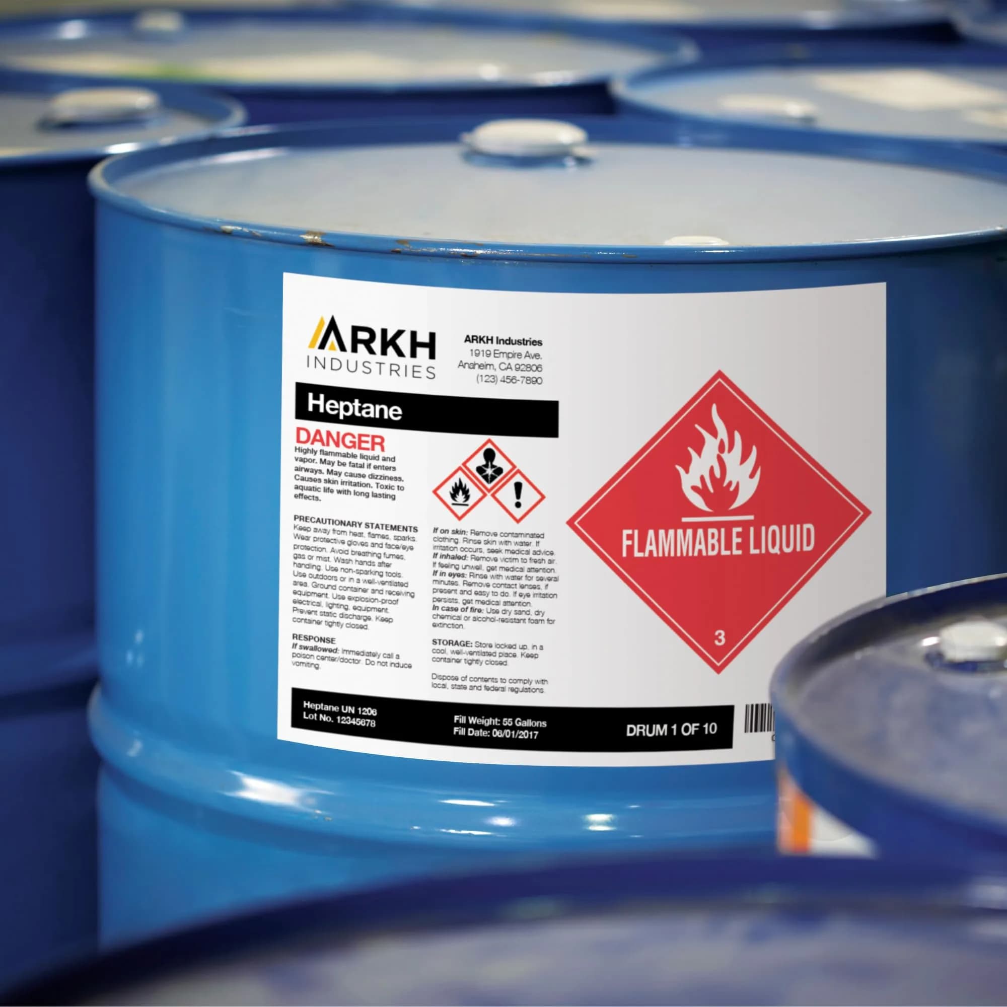 Avery UltraDuty GHS Chemical Labels 8.5 x 11 Inch, 250 Labels | Waterproof, UV Resistant, Chemical Resistant - view 9