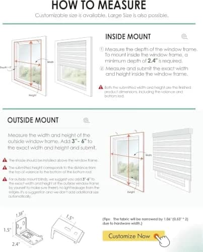 Yoolax Motorized Zebra Blinds with Remote Multicolor Fabric Samples | Smart Electric Shades for Windows thumbnail 5