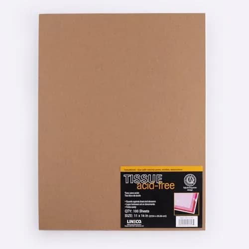 Lineco Unbuffered Acid-Free Interleaving Tissue 11" x14" | Archival, Translucent & Acid-Free for Art & Artifacts thumbnail 8