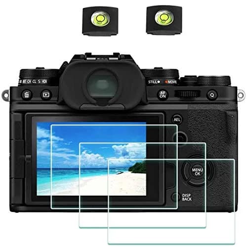 ULBTER Tempered Glass Screen Protector for Fujifilm X100VI/X-T4/X100V Cameras (3+2 Pack) | 9H Hardness, HD Clarity thumbnail 1