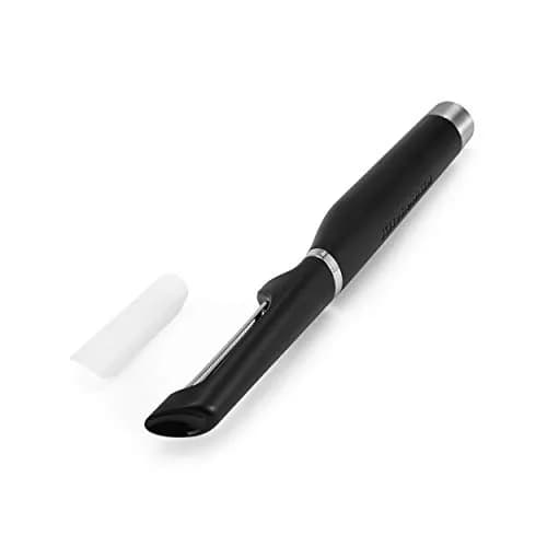 KitchenAid Gourmet Euro Peeler 8.7-Inch Black | Double-Edge Serrated Blade for Fruits & Vegetables thumbnail 1