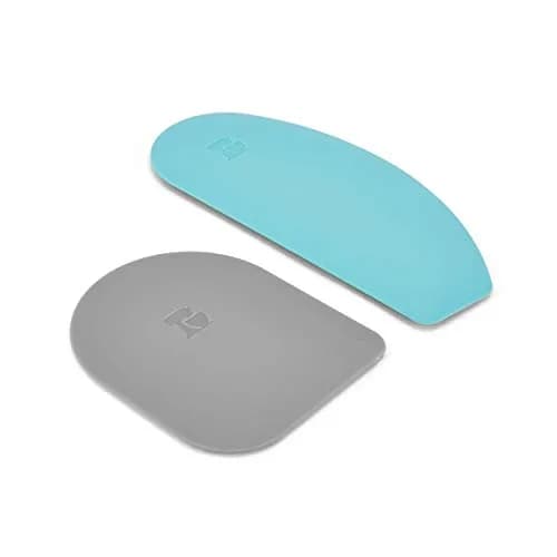 KitchenAid Gourmet Bowl Scraper Set of 2 | Heat-Resistant Silicone & Nylon for All Surfaces thumbnail 1
